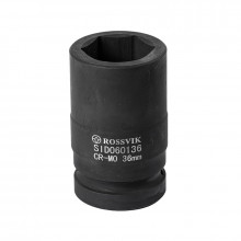 SID060136 Головка торцевая ударная, глубокая ROSSVIK, 1