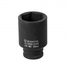 SID061238 Головка торцевая ударная, глубокая ROSSVIK, 1/2