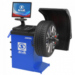 Балансировочный станок Sivik ALPHA Luxe (СБМП-40 Л) синий