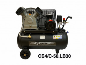 Компрессор поршневой Remeza СБ4/С-50 LB30, 420 л/мин, 10 бар, ресивер 50л, 380В