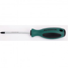 PH0050 Отвертка крестовая ROSSVIK PH0*50мм