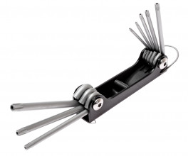 Набор ключей TORX T9H-T40H с отверстием раскладной 8шт JTC-3503