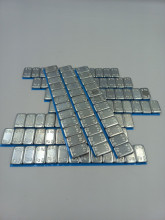 Груза клеящиеся стальные НОРМ Fe 5*12 (x10шт) пакет доп. кромка