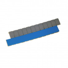 Груза клеящиеся стальные Fe 5*12 (x50шт.) СЕРАЯ ЭМАЛЬ ROSSVIK доп. кромка упаковка