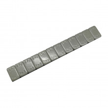 Груза клеящиеся стальные Fe 5*12 (x10шт.) СЕРАЯ ЭМАЛЬ ROSSVIK доп. кромка упаковка