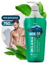 Гель для душа Milana MEN 