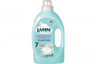 Средство для стирки жидкое гель Альпийская свежесть LAMM 1,95кг