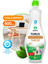 Очиститель полироль для мебели Torus Cream (флакон 500 мл) GRASS