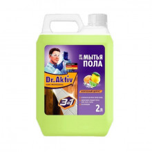 Средство для мытья пола Dr.Aktiv морозный цитрус 2л