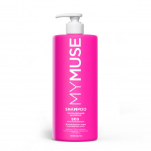 Укрепляющий шампунь SOS-восстановление MY MUSE, 1000 мл