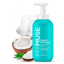 Увлажняющее мыло-пенка для рук MY MUSE с маслом кокоса, 500 мл