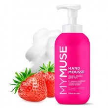 Увлажняющее мыло-пенка для рук MY MUSE с соком клубники, 500 мл