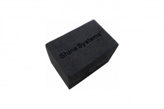 Аппликатор для чистки стекла и хрома Shine systems Glass Applicator 6х5х4 см SS590