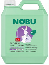 Экогель для стирки с кондиционером Nobu 2в1 Baby 4л