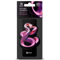 Ароматизатор воздуха картонный GRASS Змея (blackberry & bergamot)