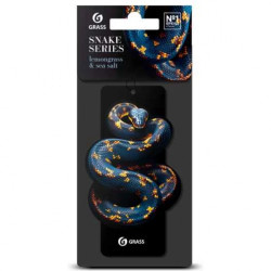 Ароматизатор воздуха картонный Grass Змея (lemon & sea salt)